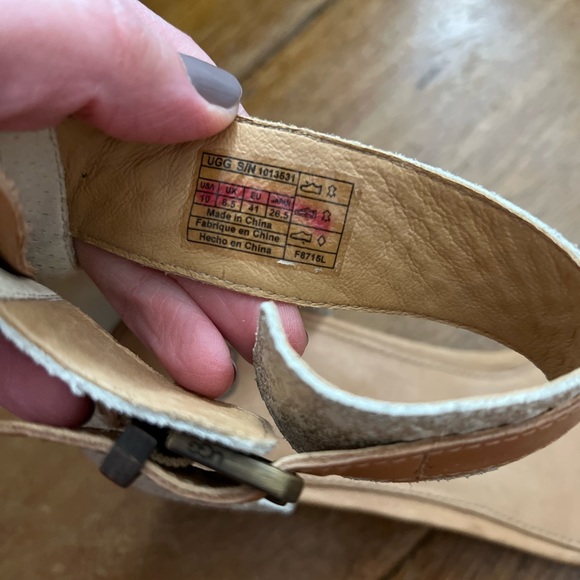 Ugg Char Metallic Wedge - Picture 2 of 5